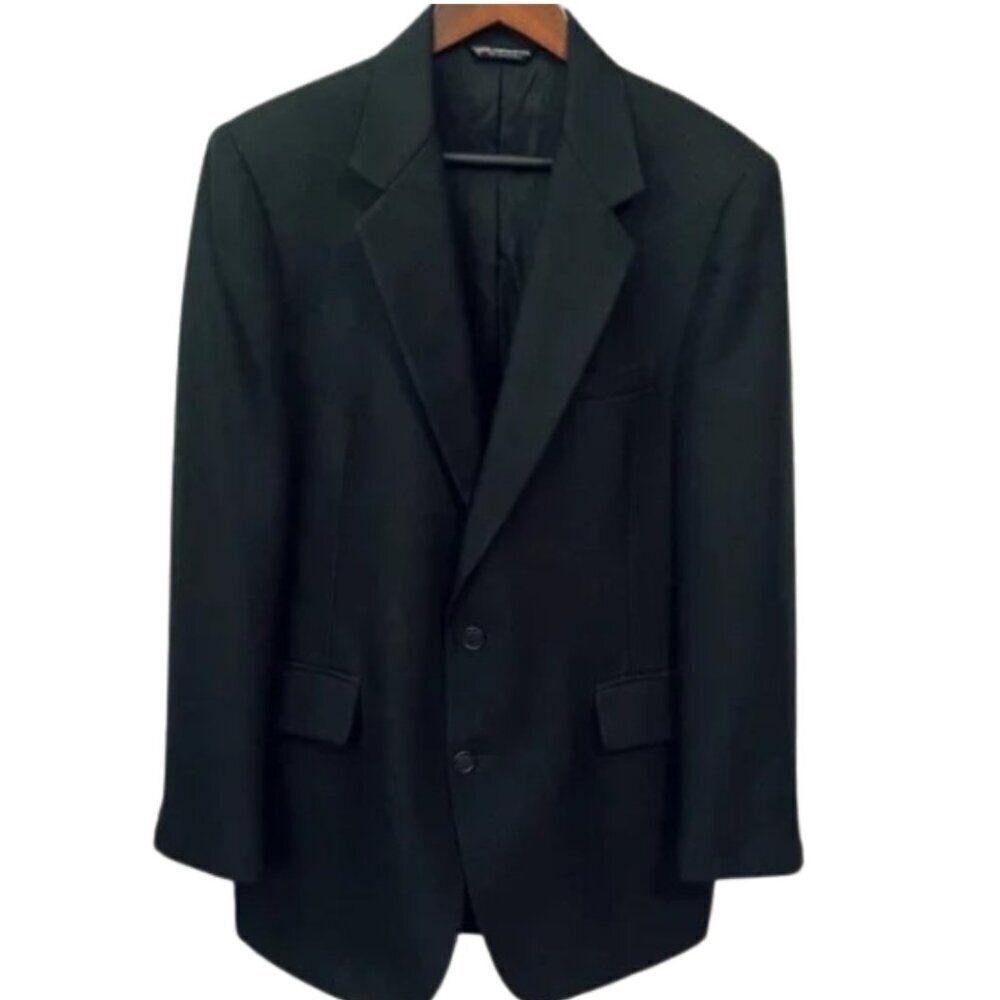 RICHARD CATE MENS VINTAGE SUIT JACKET - BLACK​